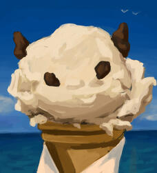 Lil Vanilla Cone